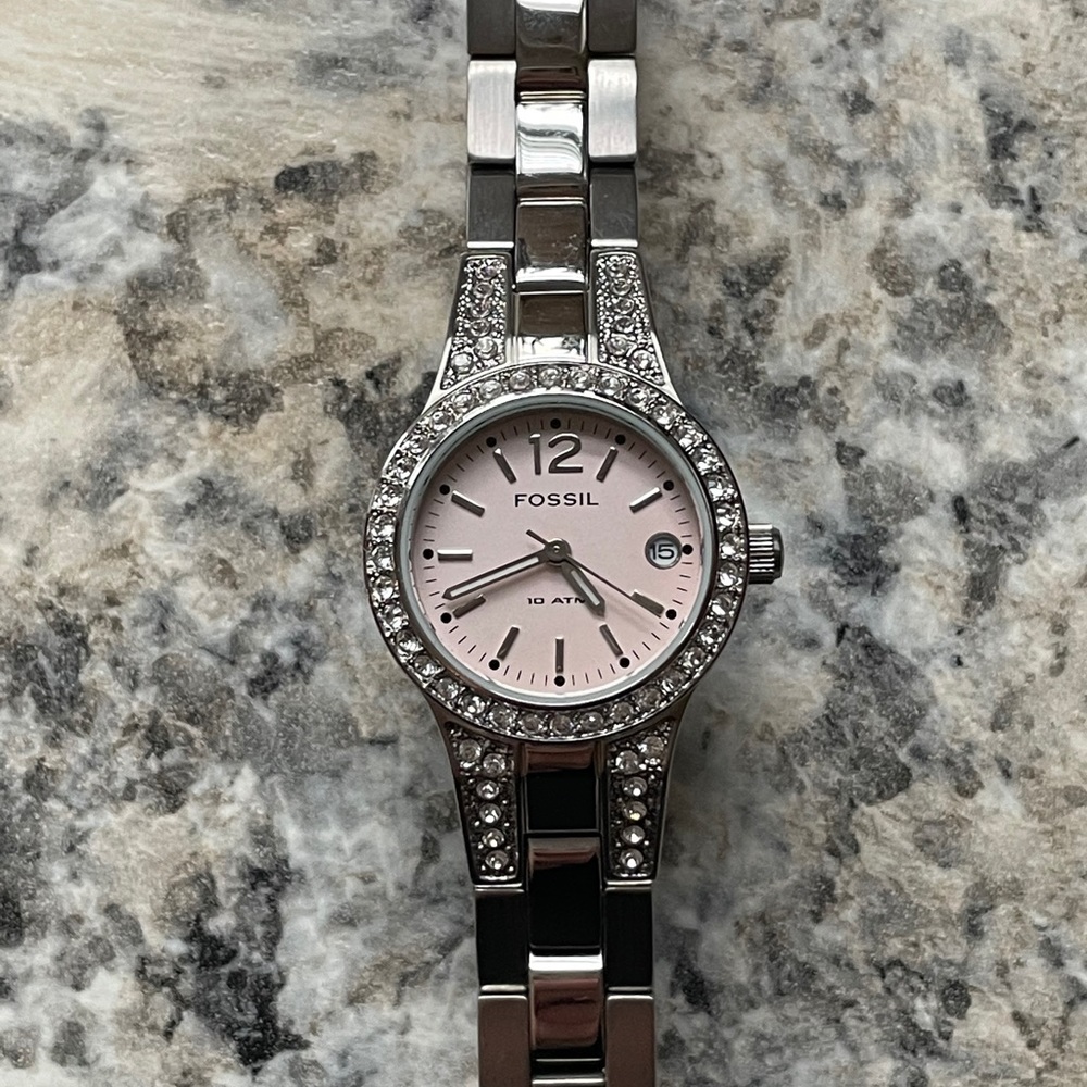 Beautiful stainless steel Fossil Watch